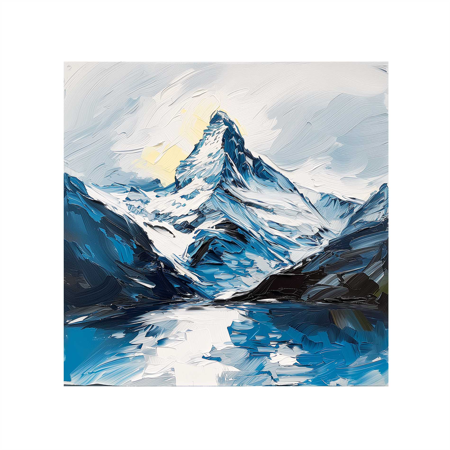 Matterhorn. Summit. Poster - ArtDarts poster