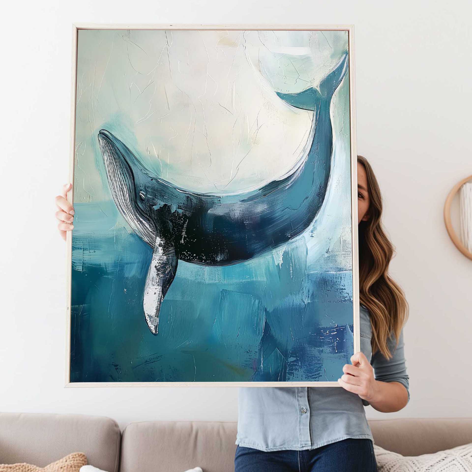 Whale voice of the ocean Poster