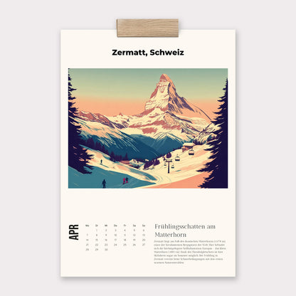 Alps Ski Calendar