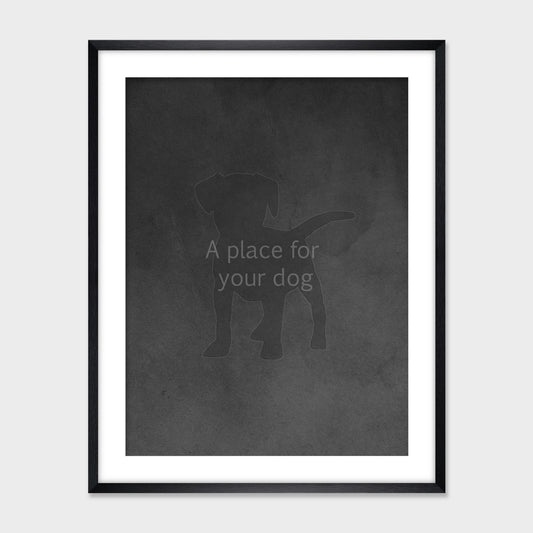 Personalized Poster of Your Dog