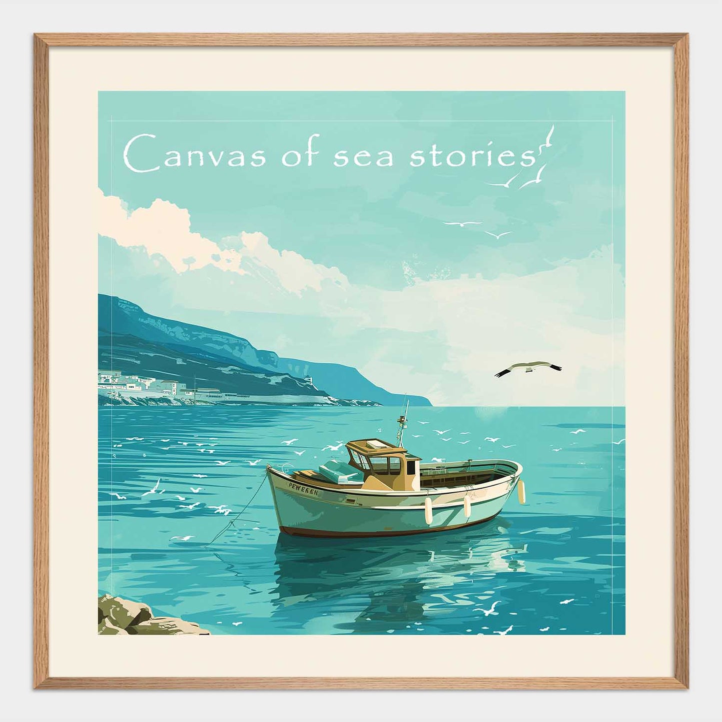 Sea stories Poster - ArtDarts poster