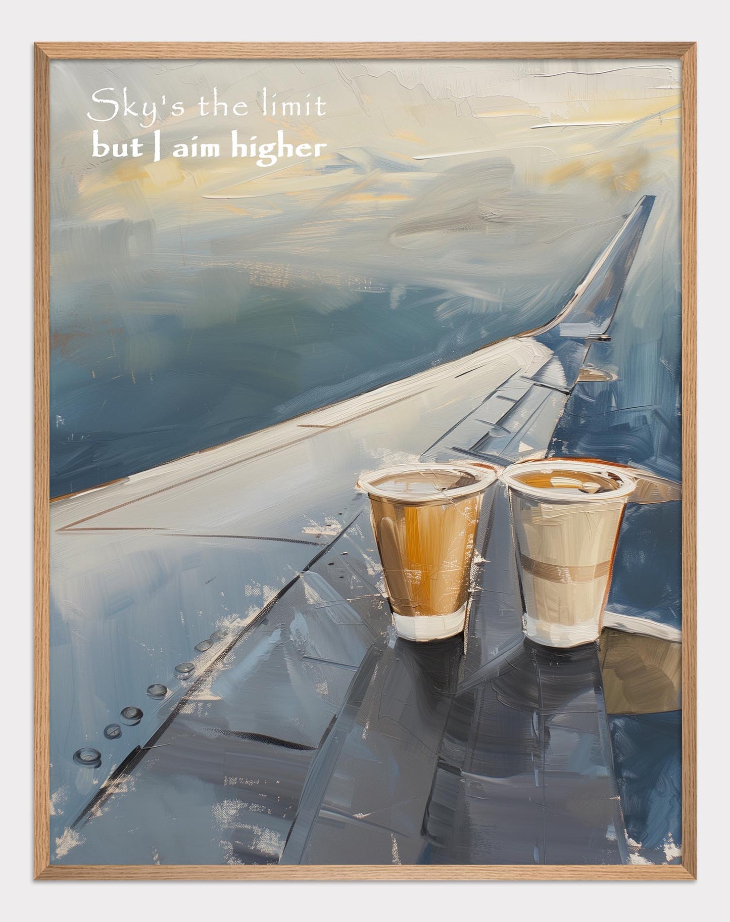 Higher than the sky Poster - ArtDarts poster