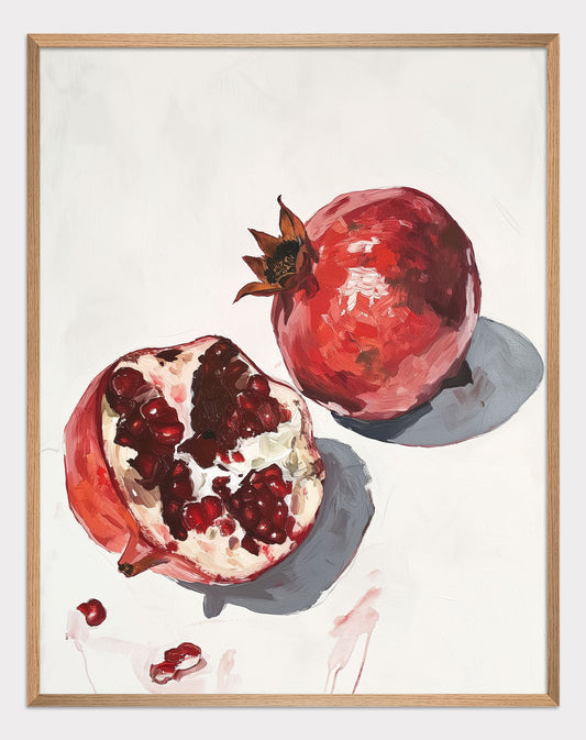 Broken Pomegranate Poster - ArtDarts poster