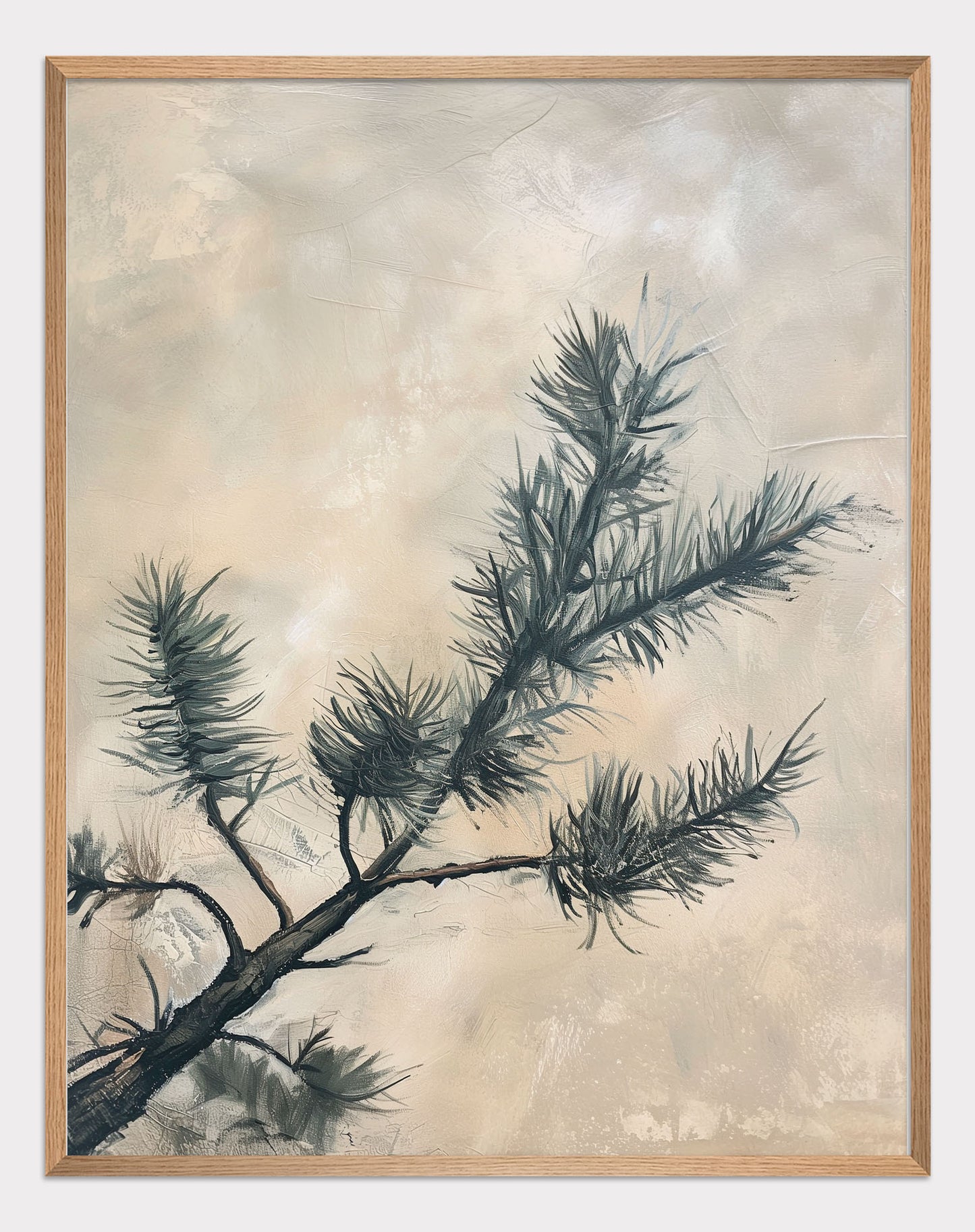 Coniferous branch Poster - ArtDarts poster