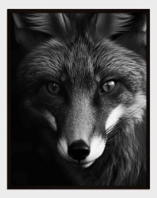 Portrait of a Fox Poster.