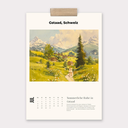 Alps Ski Calendar