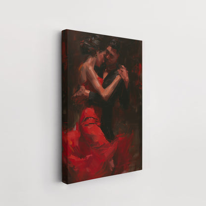 Love.Tango.Passion - Canvas Poster Affiche.