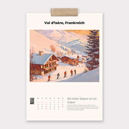 Alps Ski Calendar